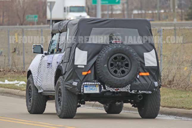 2021 Ford Bronco Here Are Some Spy Shots