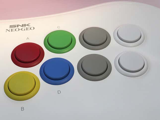 Image for article titled The Neo Geo Arcade Stick Pro Is Massive In-Person