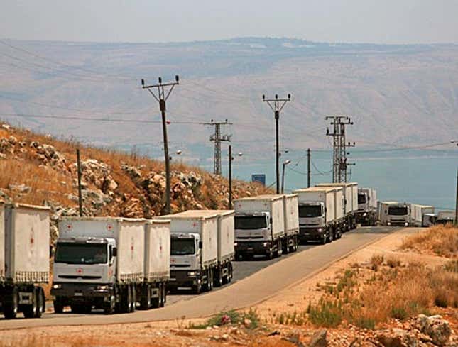 Image for article titled Fleet Of Stem-Cell Container Trucks Ready To Go If Obama Elected