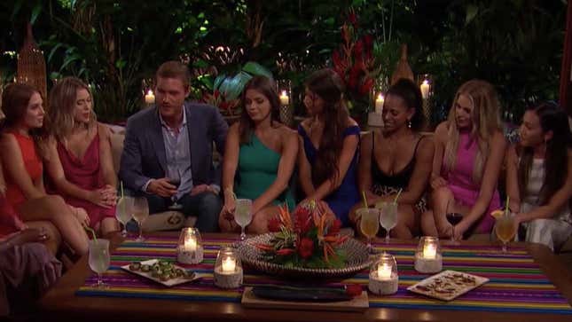 Image for article titled The food that didn’t get eaten on The Bachelor, week 5 pt. 1: Cut it in the butt