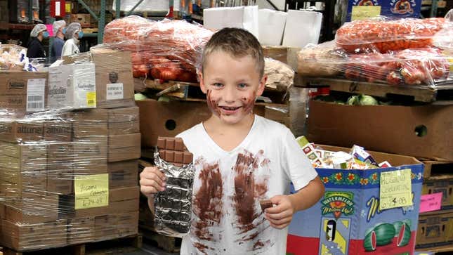Image for article titled Fears Over Food Supply Grows After Nation’s Naughty Little Boys Sneak Into Reserve Stockpiles And Eat All The Sweets