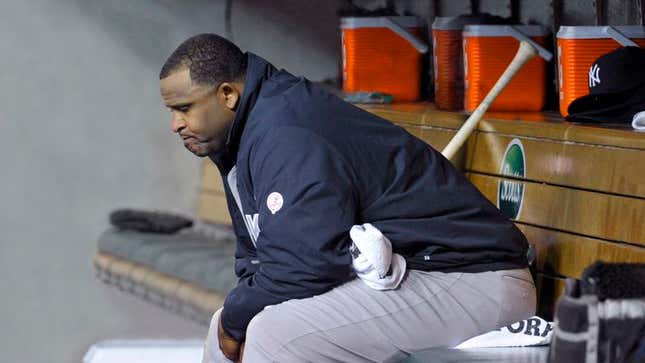 Image for article titled ‘CC Sabathia Is Hurting Team,’ Report Yankees Trapped Beneath Pitcher