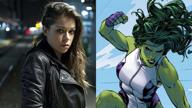 Imagen para el artículo titulado Tatiana Maslany interpretará a She-Hulk en su propia serie de Disney+. ¿Quién es esta superheroína?