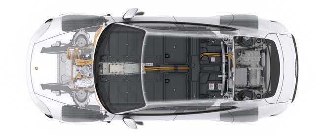 Image for article titled An Extremely Detailed Look At The Porsche Taycan's Engineering Designed To Take On Tesla