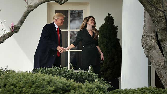 Image for article titled Hope Hicks Agrees to Possibly Tattle on Trump