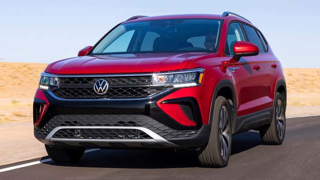 Image for article titled The 2022 Volkswagen Taos Is The Next Instantly Forgettable Compact SUV