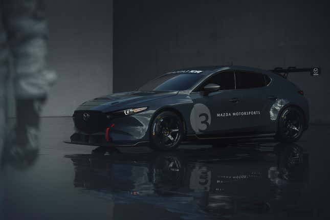 The Mazda 3 TCR Race Car Has The Attitude And Fender Flares The 3 Has ...