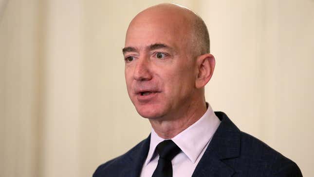 Image for article titled Jeff Bezos Named Amazon Employee Of The Month