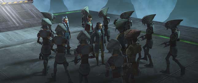 Surrounded by the Pykes, Ahsoka makes another desperate play.