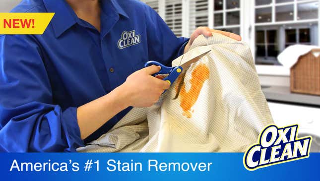 Image for article titled OxiClean Unveils New Stain-Removing Fabric Scissors