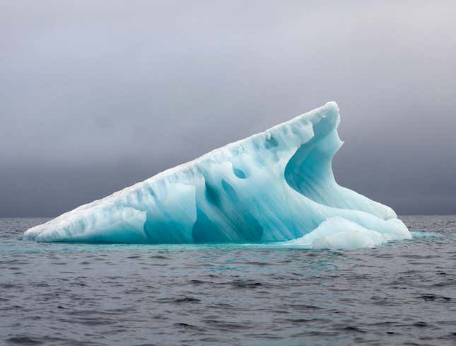 Image for article titled Iceberg Sighs Contentedly As It Slowly Lowers Itself Into Warm Arctic Water