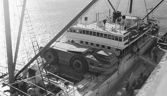 Imagen para el artículo titulado La increíble historia del Snow Cruiser, el monstruoso vehículo perdido en alguna parte de la Antártida