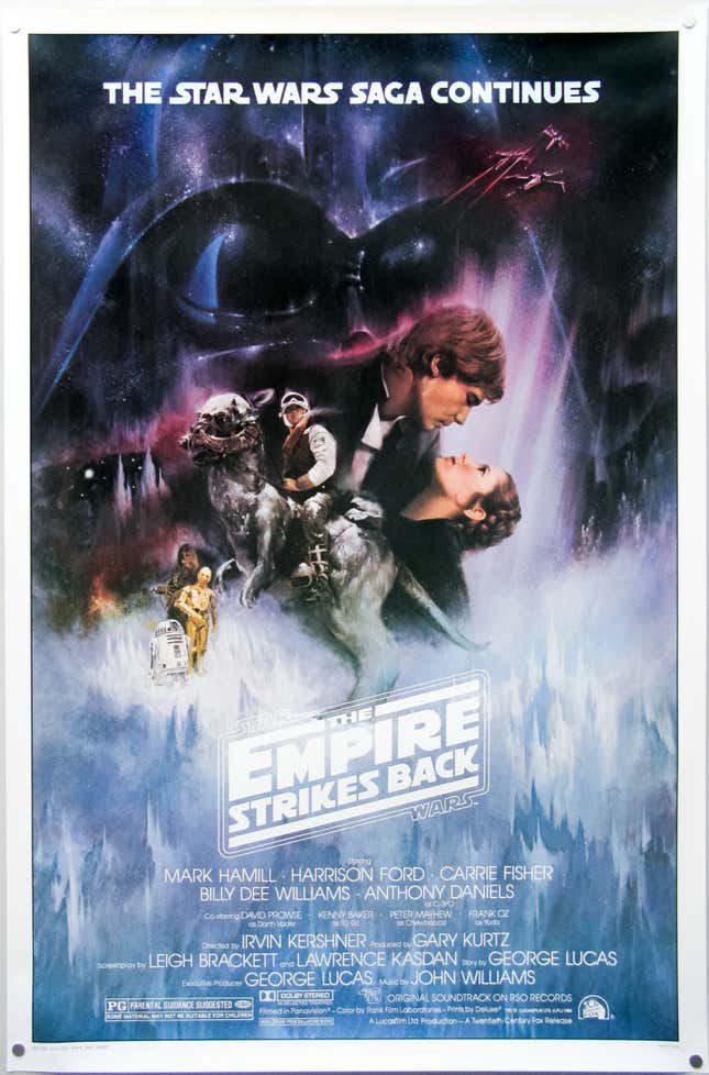 Image for article titled The Best Star Wars Movie Posters of All Time