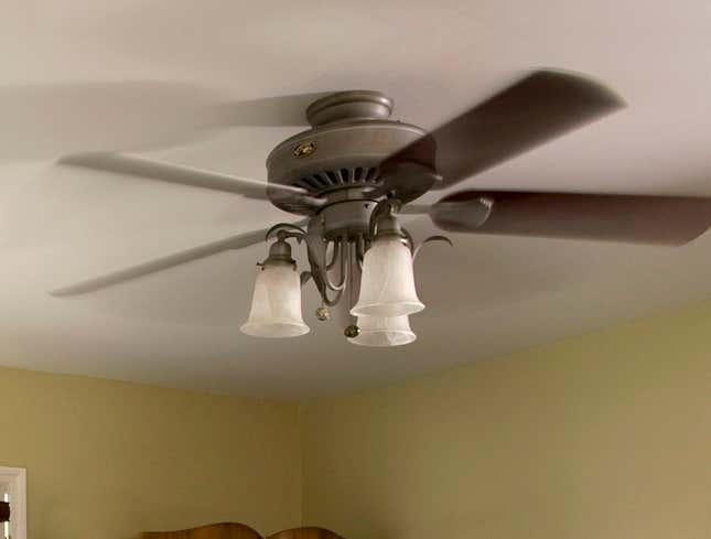 Image for article titled Still Too Early To Tell If Pulling Chain Turned Overhead Fan Off