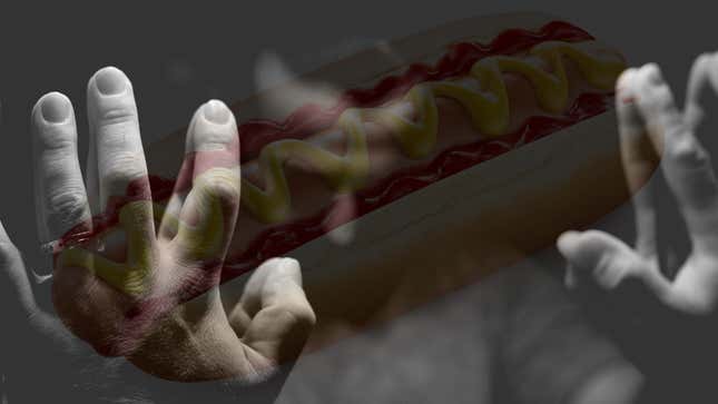 Image for article titled Meet the poor guy who's been asked “Is a hot dog a sandwich?” every day for the last 4 years
