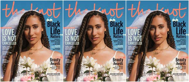 Image for article titled Black Love Matters: Elaine Welteroth and New Husband Jonathan Singletary Discuss Their Viral Wedding With The Knot