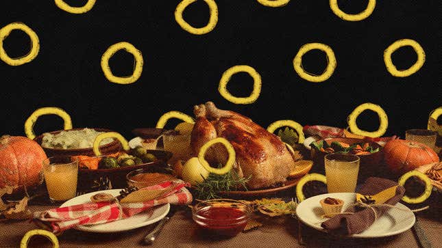 Image for article titled You should sneak Funyuns into your Thanksgiving spread