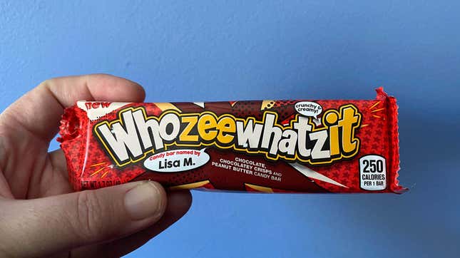 Image for article titled Whozeewhatzit doesn’t outshine Whatchamacallit, but it’s still a pretty good candy bar
