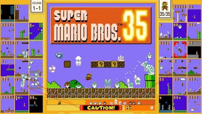 Image for article titled Super Mario Bros 35&#39;s Novelty Doesn&#39;t Last Long