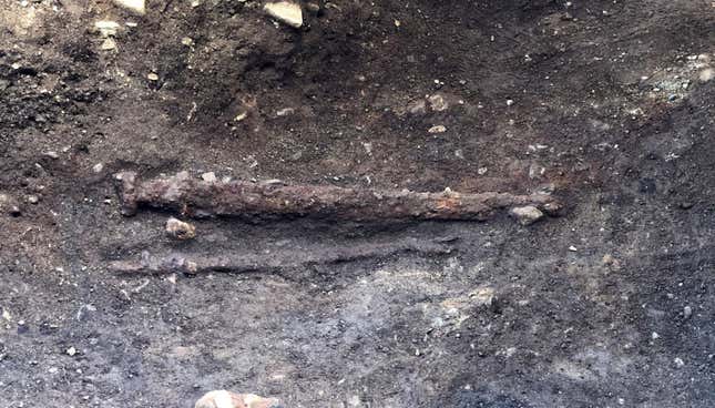 The Viking sword.