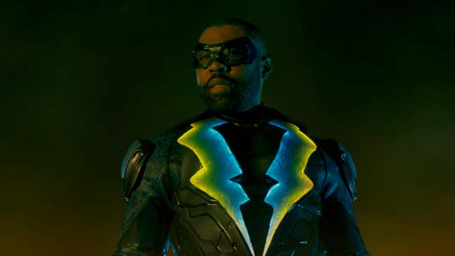 Image for article titled Black Lightning will reportedly show up for the Arrowverse&#39;s &quot;Crisis On Infinite Earths&quot;