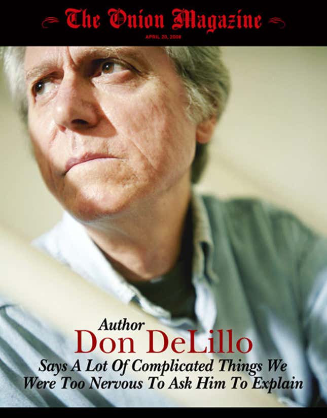 Image for article titled Author Tom DeLillo