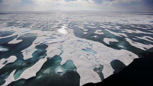 Image for article titled Researchers Find That Arctic Ice Is Filled With Microplastic