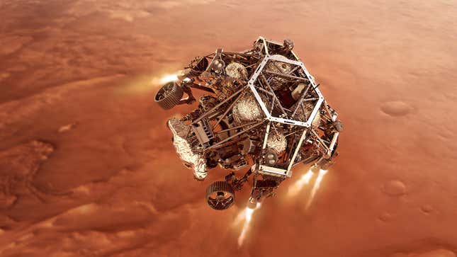 Image for article titled How NASA's Perseverance Landed On Mars: An Aerospace Engineer Breaks It Down In Fascinating Detail