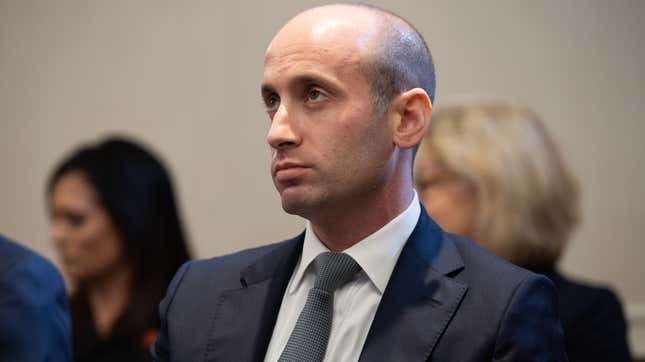 Image for article titled Why Stephen Miller’s Emails Are White Nationalism Explained, Explained