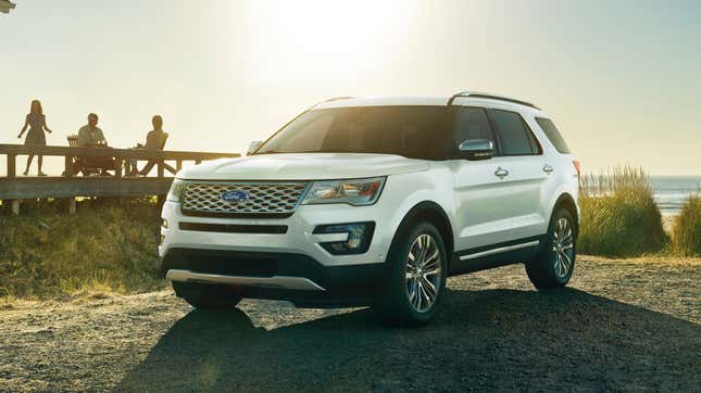 The 2017 Ford Explorer.