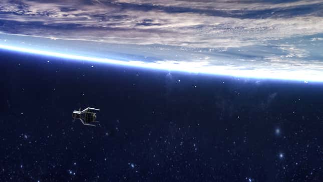 Imagen conceptual de la misión ClearSpace-1.