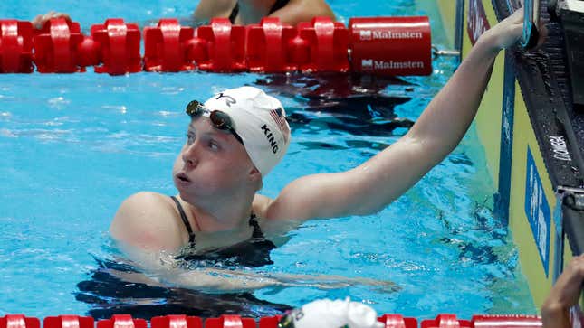 Image for article titled Swimming Gets A New Controversy With Lilly King&#39;s Vague Disqualification