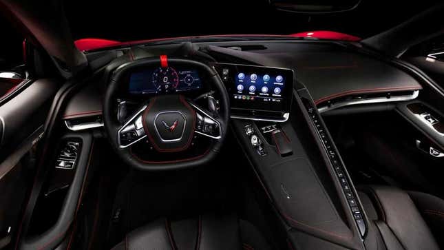 Image for article titled The 2020 Corvette Interior: That Is a Lot of Buttons