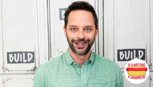 Image for article titled Hey Nick Kroll, is a hot dog a sandwich?