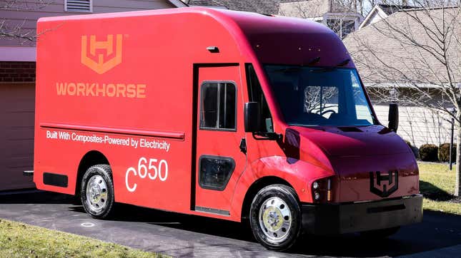 Image for article titled Workhorse Didn&#39;t Get The USPS Mail Truck And Now It&#39;s Being Sued