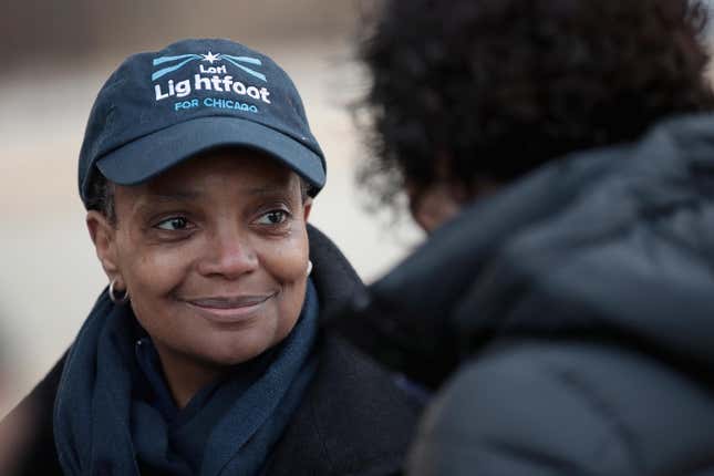 Chicago Mayor-elect Lori Lightfoot
