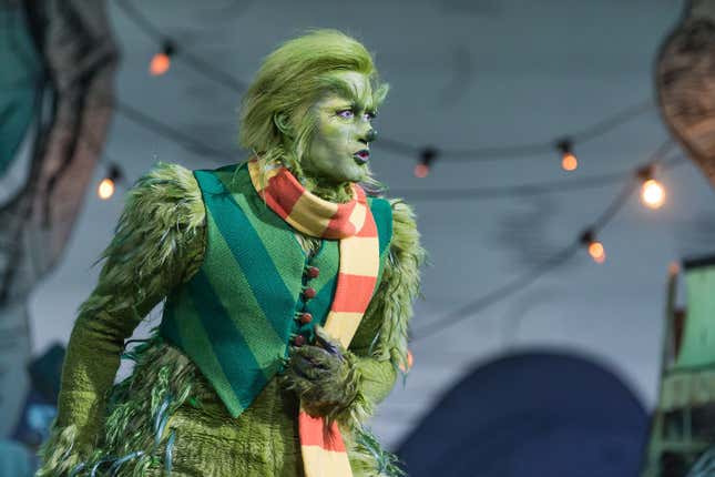Image for article titled NBC’s Dr. Seuss’ The Grinch Musical! stink, stank, stunk