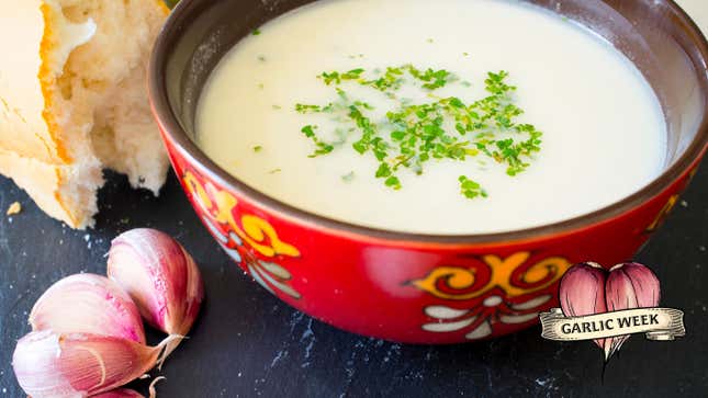 Image for article titled Make ajo blanco, the refreshing soup for die-hard garlic lovers and vampire haters