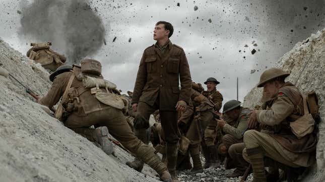War is a ride in the technically impressive but remote one-shot combat epic <i>1917</i>
