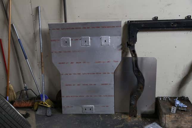 Image for article titled Building a Skid Plate Is Surprisingly a Ton of Work