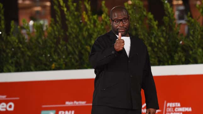 Steve McQueen attends the red carpet of the movie “Small Axe - Ep. Red White and Blue” during the 15th Rome Film Festival on October 16, 2020.