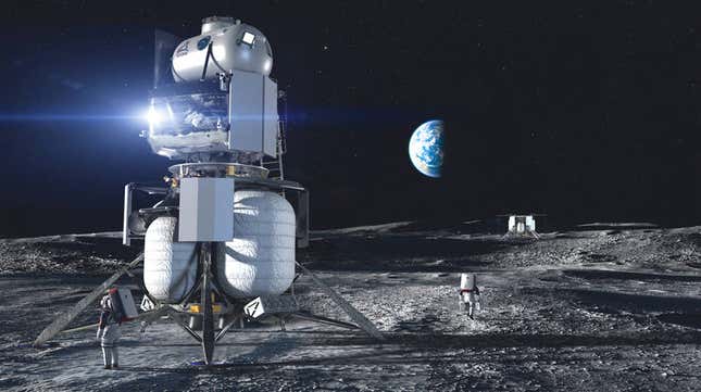 Imagen para el artículo titulado La NASA selecciona tres naves para aterrizar en la Luna, entre ellas la Starship de SpaceX