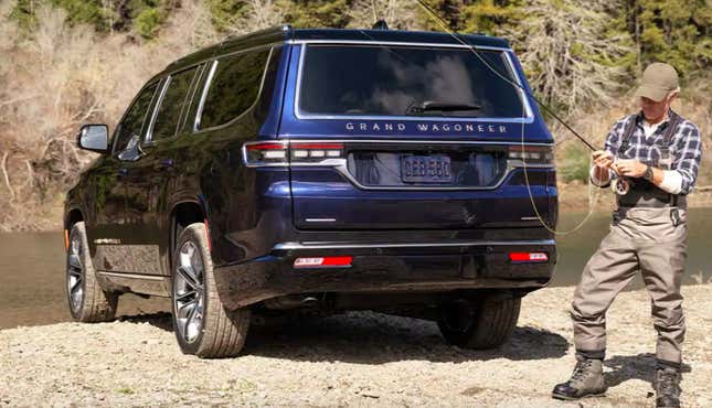 Image for article titled The 2022 Jeep Grand Wagoneer Costs Over $85,000 But Its Interior Looks Worth It