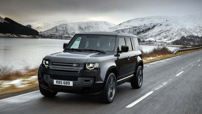 Image for article titled Land Rover Defender Adds A V8, But You&#39;ll Lose The Good Colors For The Privilege