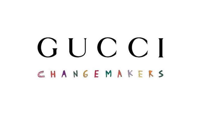 Image for article titled Because Opportunity Shouldn’t Be a Luxury, Gucci Announces Its Inaugural Changemaker Grants