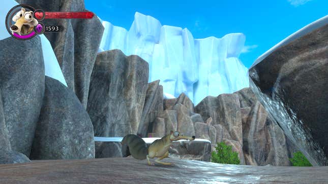 Image for article titled Ice Age: Scrat's Nutty Adventure Feels Like A PS2 Game And That's A Good Thing