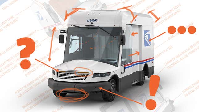 Image for article titled Let&#39;s Do A Quick Design Evaluation Of This New Postal Vehicle