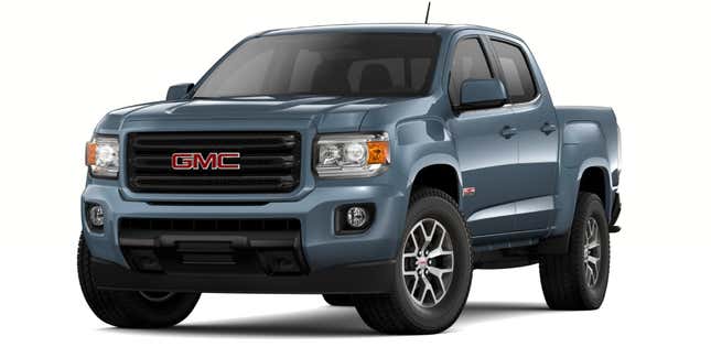 Image for article titled The 2021 GMC Canyon Gets A New AT4 Off-Road Trim And The Big-Ass Grille From The Sierra