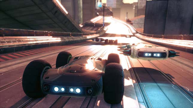 Image for article titled Racing Game’s Free Update Lets You Swap Wheels With Hoverjets