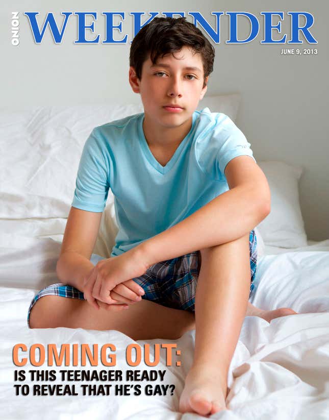 Image for article titled Coming Out: Is This Teenager Ready To Reveal That He’s Gay?